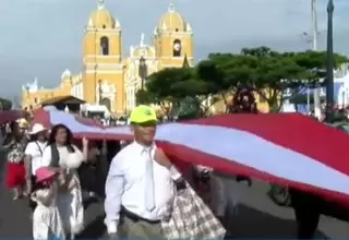 Marcha por La Paz se desarrolló en regiones