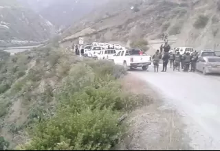 Ministro del Interior y director de la PNP llegaron a Huancavelica tras emboscada