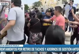 Trujillo: Simpatizantes del suspendido alcalde se enfrentaron a la Policía