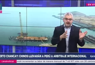 Gestión a la N: Chinos llevarán a Perú a arbitraje internacional por puerto de Chancay