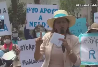 Neldy Mendoza: "Me allano a la solicitud de Rafael López Aliaga"