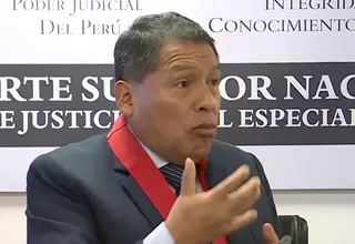 Presidente de la Corte Superior Nacional de Justicia: Juicios de expresidentes Alejandro Toledo y Ollanta Humala terminan este año