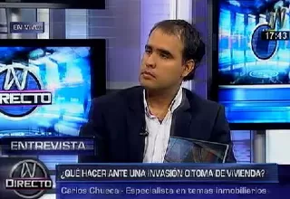 ¿Qué hacer en caso de invasión o toma de vivienda?