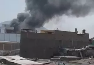 Reportan incendio en Cercado de Lima