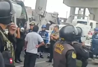 SJL: Transportistas informales se enfrentaron a personal de la ATU