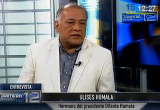 Ulises Humala negó todo tipo de relación con UNI-Serviuni S.A.C.