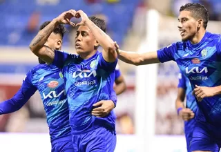 Christian Cueva marcó doblete en triunfo 4-1 del Al-Fateh ante Al-Faisaly