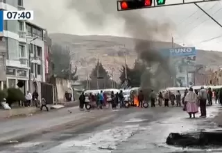 Puno: Inician paro indefinido