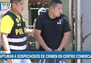 Trujillo: Policía detuvo a implicados en asesinato en centro comercial