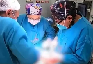 [VIDEO] Huancayo: Extirpan tumor de 14 kilos a madre