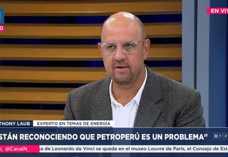 Anthony Laub: Están reconociendo que Petroperú es un problema 