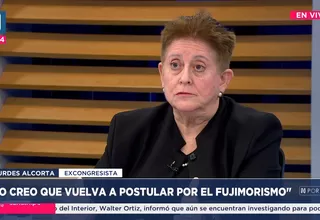 Lourdes Alcorta: No creo que vuelva a postular por el fujimorismo