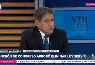 Guillermo Valdivieso: Pretenden regresar al desorden