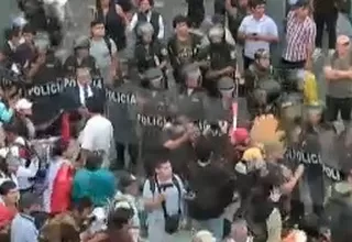 196 cámaras captaron a manifestantes en el centro de Lima