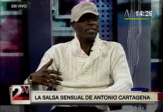 '2 a la N': la salsa sensual de Antonio Cartagena