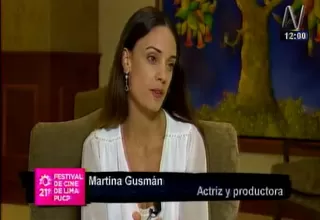 21 Festival de Cine de Lima: la actriz y productora Martina Gusmán nos habla de sus filmes