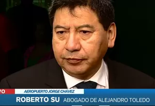 Abogado de Alejandro Toledo señala que esperarán evaluación médica para solicitar arresto domiciliario