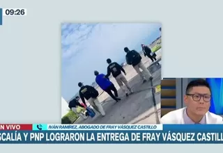 Abogado de Fray Vásquez: Decisión de entregarse a las autoridades fue personal