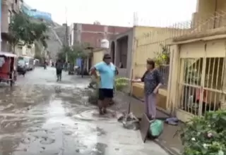 Activación de quebrada en Ñaña ocasionó deslizamiento y afectó viviendas del sector de Alto Perú