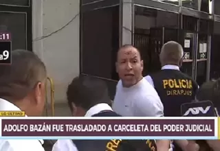 Adolfo Bazán será clasificado y trasladado a un penal de Lima