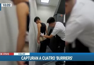 Aeropuerto Jorge Chávez: Capturan a cuatro burriers que tenían como destino España 