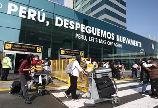 Aeropuerto Jorge Chávez: Solo pasajeros con vuelos programados ingresarán a terminal
