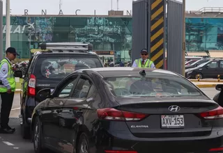 Aeropuerto Jorge Chávez: Taxistas deberán acreditar que pasajero solicitó servicio para ingresar