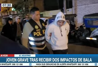 El Agustino: Ladrones balearon a adolescente tras intento de robo