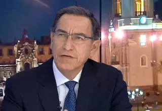 Presidente Vizcarra rechaza intervención del Ejecutivo en el caso de Alan García