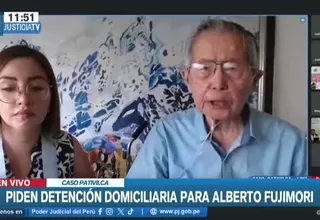 Alberto Fujimori en contra de detención domiciliaria y alega que por su estado de salud no existe peligro de fuga