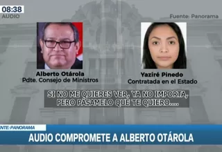 Alberto Otárola: Audio compromete al premier con mujer contratada en el Estado