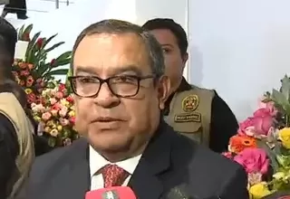 Alberto Otárola: No va a haber ninguna “Toma de Lima”, eso lo aseguro como Poder Ejecutivo 