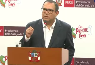 Alberto Otárola renunció a la Presidencia del Consejo de Ministros