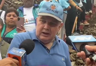 Alcalde de Lima exhortó a los ambulantes de Mesa Redonda a empadronarse