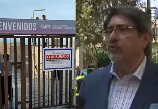 Alcalde de Miraflores refiere que cierre del LUM es por falta de certificado de Defensa Civil: "Se venció en el 2016"