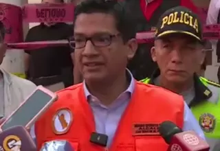 Alcalde de San Martín de Porres: "Invoco a la presidenta a que nos ayude con esta tarea y a los alcaldes a evitar estos siniestros"