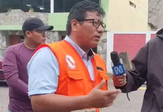 Alcalde de Santa Eulalia señala que distrito está en emergencia tras huaico