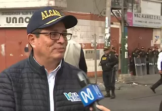 Alcalde de La Victoria sobre robo a cambista en Gamarra: Ha sido un descuido y está en proceso de investigación