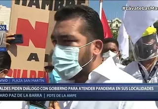 Alcaldes piden diálogo con el Gobierno para atender la pandemia en sus localidades