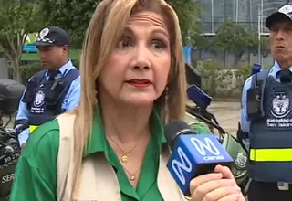 Alcaldesa de San Isidro sobre uso de armas no letales: “No voy a arriesgar la vida de mis serenos”