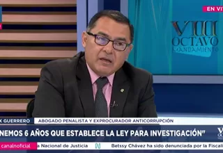 Álex Guerrero: "Se debería variar la medida de comparecencia a Susana Villarán"