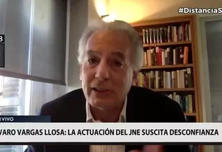 Álvaro Vargas Llosa: La actuación del JNE suscita desconfianza
