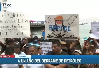 Ancón: Autoridades piden ayuda a Dina Boluarte a un año del derrame de petróleo
