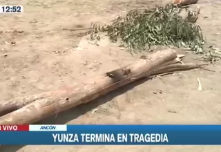 Ancón: Un muerto y cuatro heridos dejó descarga eléctrica al colocar árbol para yunza