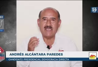 Andrés Alcántara apuesta por una reforma de la Constitución de 1993
