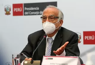 Aníbal Torres: "El Congreso desvirtuó proyecto sobre eliminación del IGV"