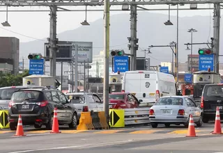 Año Nuevo: más de 170 mil vehículos saldrán de Lima