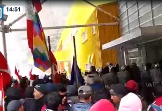 Antamina: Manifestantes tomaron instalaciones de minera y se enfrentaron a la policía