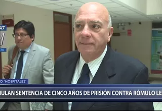 Anulan condena de cinco años de prisión contra Rómulo León por el caso Hospitales