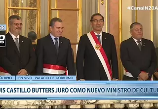 Jorge Moscoso y Luis Castillo juraron como ministros de Defensa y Cultura